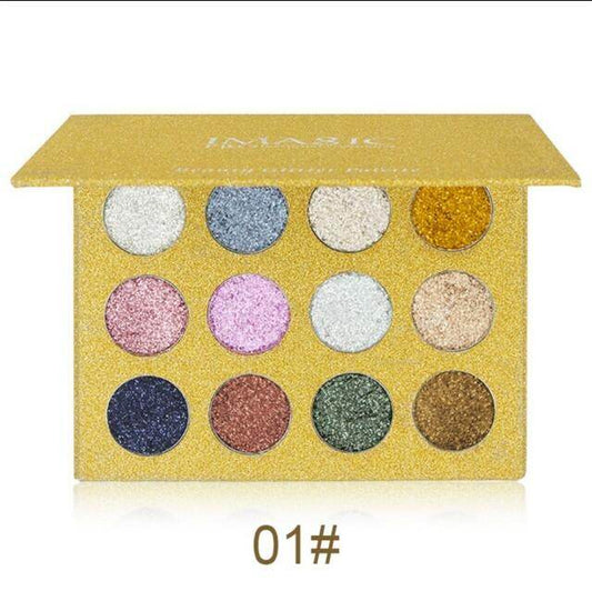 12 colours eyeshadow - Mubimart