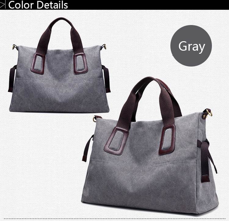 KVKY Brand Women Bag Handbag Casual Canvas Crossbody Bags For Women Large Capacity Shoulder Bag Women Tote Bolsa Feminina - Mubimart