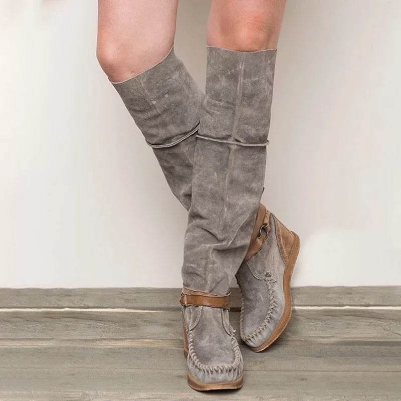 Women's long over the knee boots - Mubimart