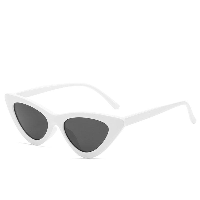 Retro Triangle Cat-eye Sunglasses - Mubimart
