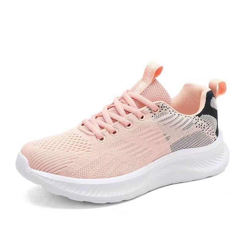 Mesh Breathable Sneaker Lightweight Soft Sole Non-slip Deodorant Casual Shoes - Mubimart