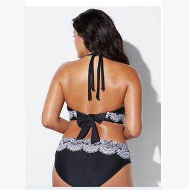 Printed split bikini - Mubimart