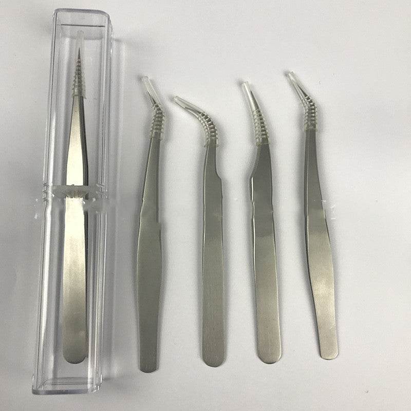 Stainless steel elbow tweezers - Mubimart