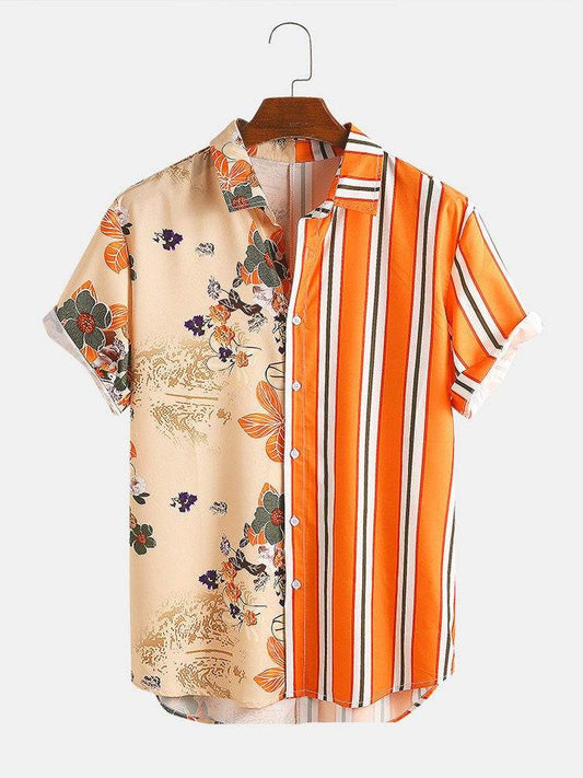 Fashion shirt shirt jacket male - Mubimart