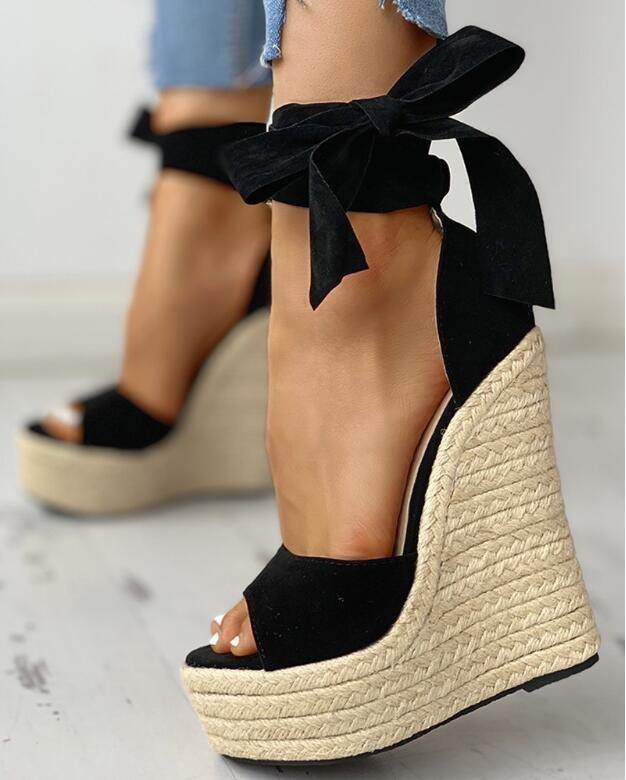 Roman wedge sandals - Mubimart