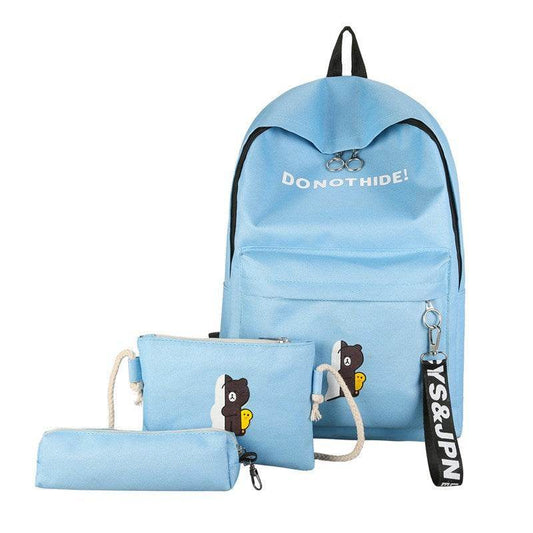 Women Backpack School Bag Beg Sekolah - Mubimart