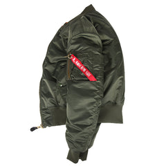 American bomber jacket oversized bread suit