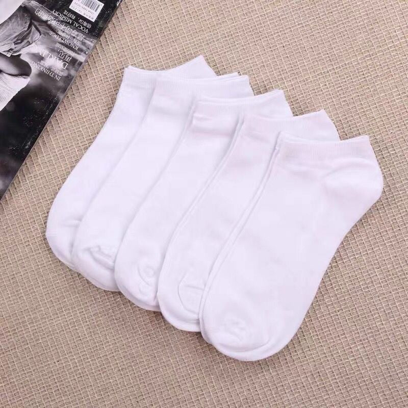 Men's Low-cut Cotton Short Shallow Mesh Socks - Mubimart -  