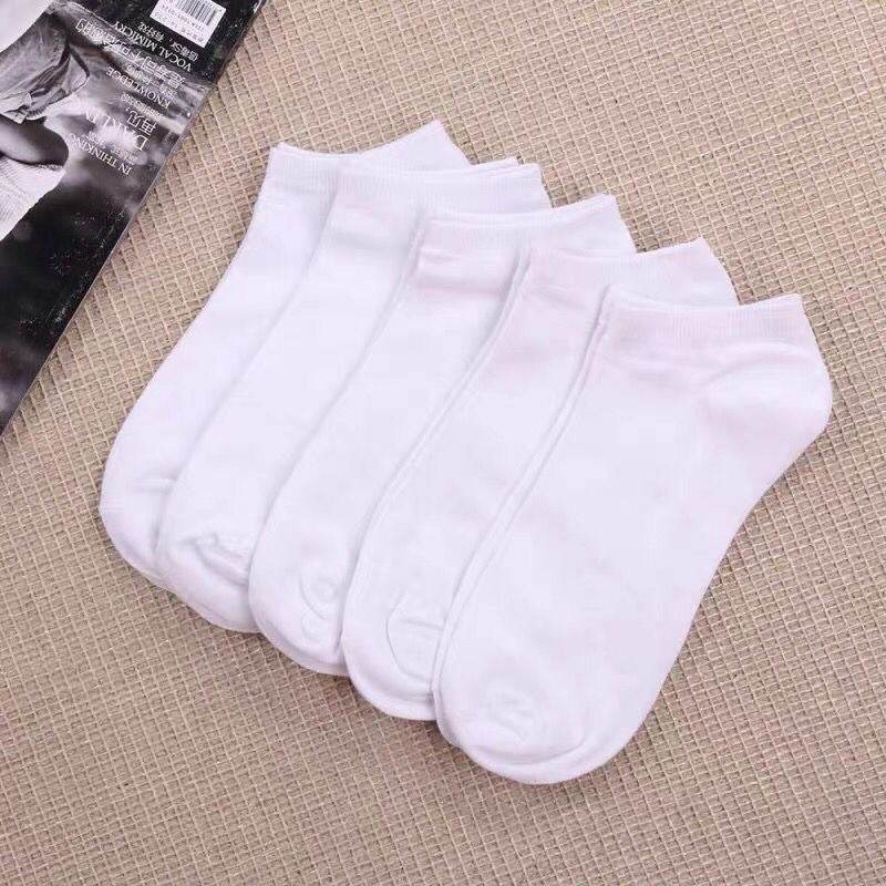 Men's Low-cut Cotton Short Shallow Mesh Socks - Mubimart