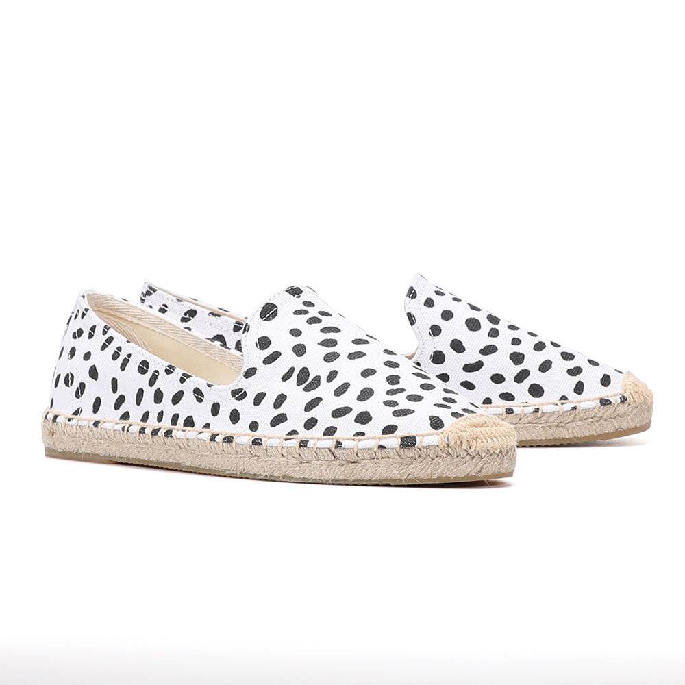 Canvas espadrilles flat shoes - Mubimart