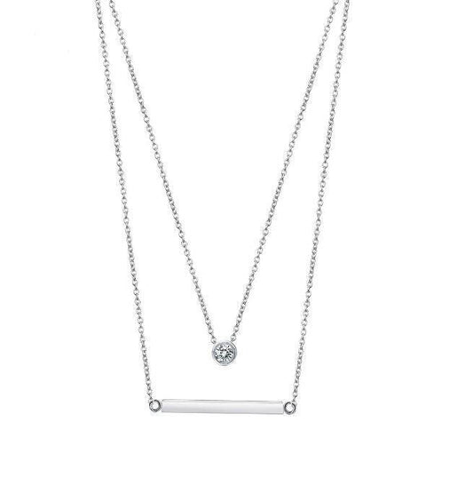 New Fashion Simple Necklaces&Pendants Choker Collier For Women Party Jewelry Accessories Factory Wholesale - Mubimart