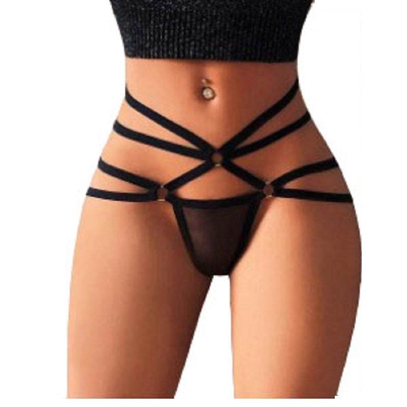 See-through sexy thong - Mubimart