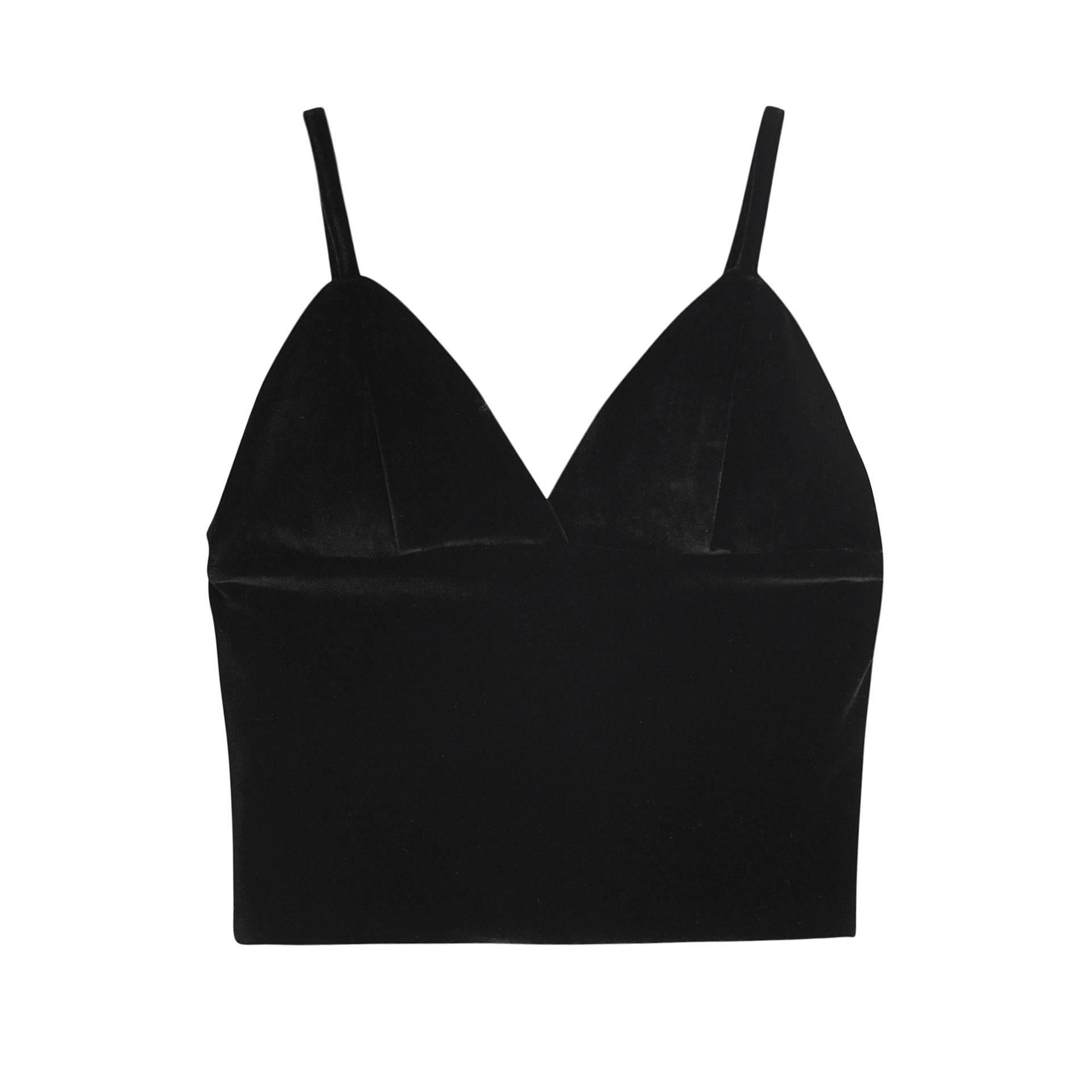 Camisole Women's V-neck Backless Top - Mubimart