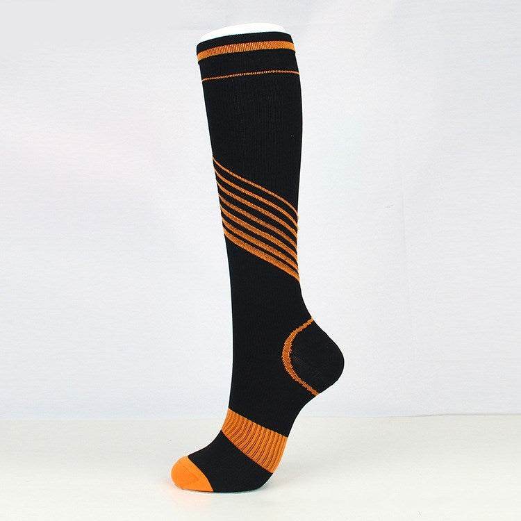 Long tube twill compression socks - Mubimart