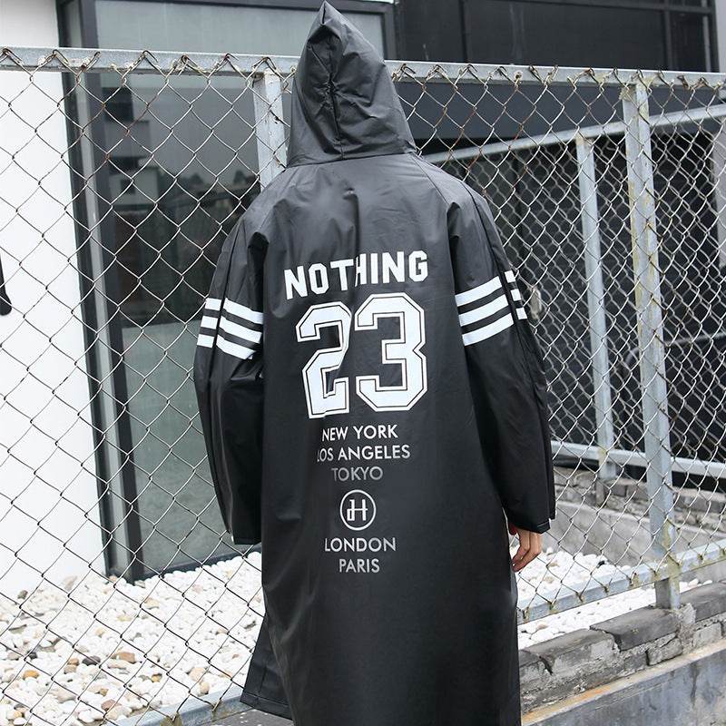 Transparent EVA raincoat - Mubimart