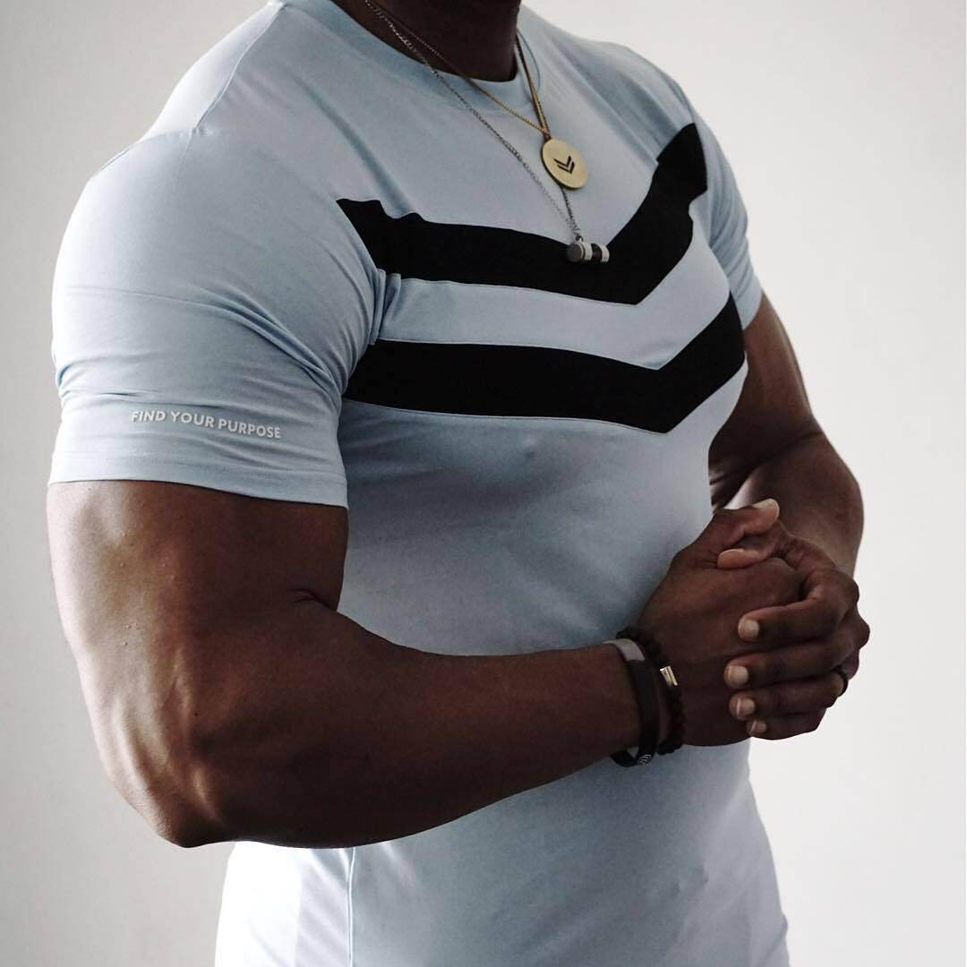 Sports leisure workout T-shirt - Mubimart