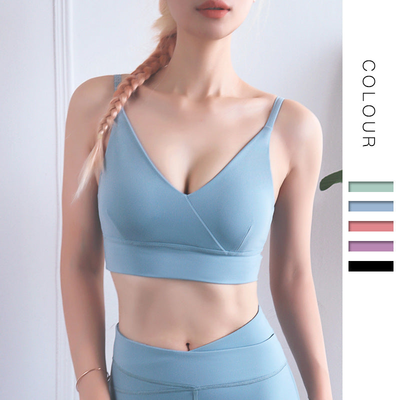 Breathable sports bra women - Mubimart - Sports bra 