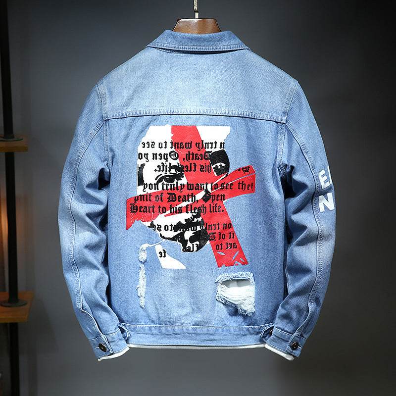 Men's denim jacket - Mubimart
