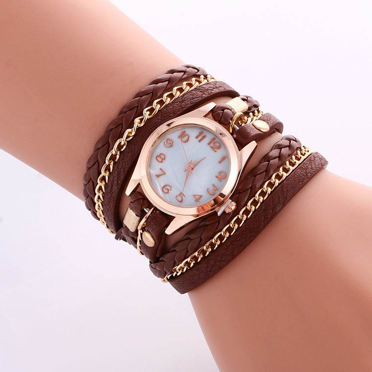 Bohemian Bracelet Watch Bangle Watch - Mubimart