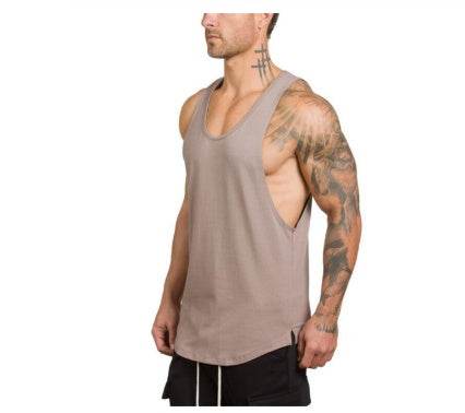 Fashion solid color undershirt - Mubimart