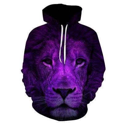 Wolf Printed Hoodies Men 3D Sweatshirt - Mubimart