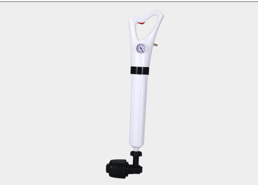 Sewer dredger toilet pipe blockage artifact suction high pressure air pressure through toilet dredge