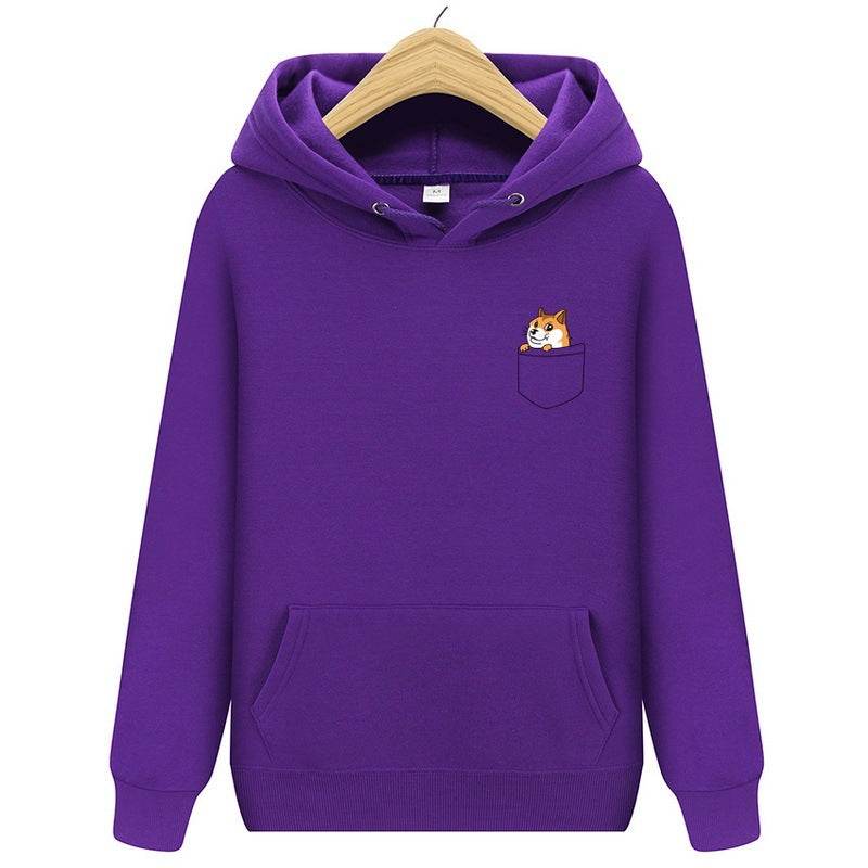 Hooded pullover sweater - Mubimart