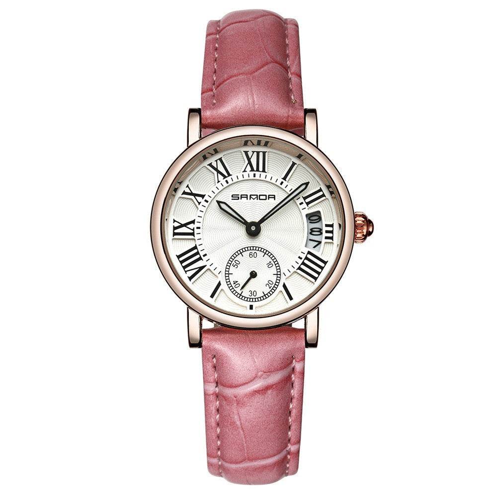 Watch women waterproof delicate belt women - Mubimart