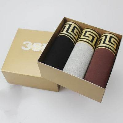 Mens 3Pcs sexy Underwear Boxers Men Shorts Boxer - Mubimart
