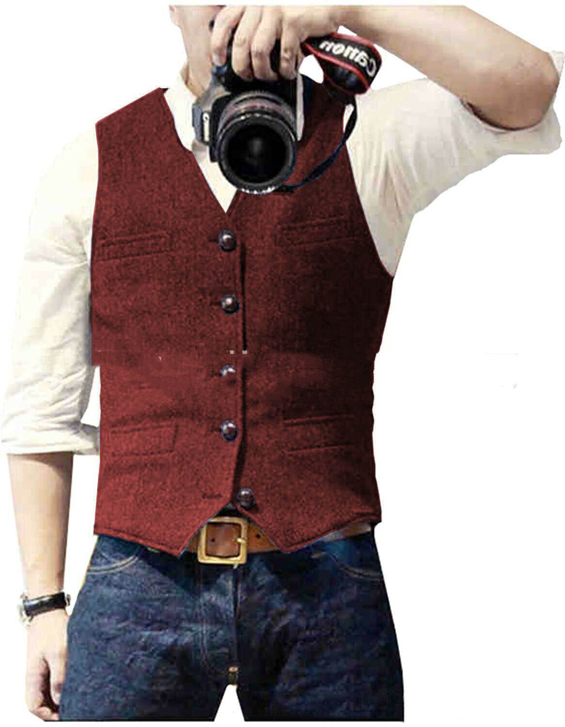 Suit Vest Best Man Wedding - Mubimart