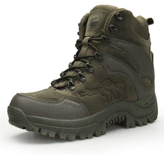 Outdoor hiking shoes high boots