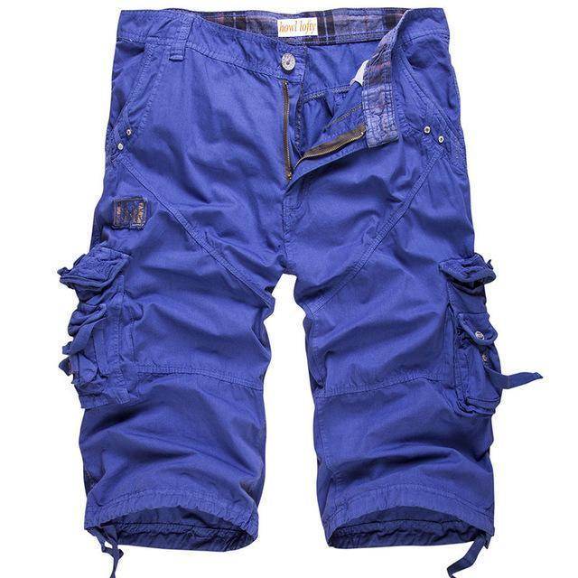 Men Army Cargo Shorts - Mubimart