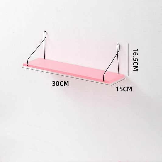 Wooden wall shelf - Mubimart