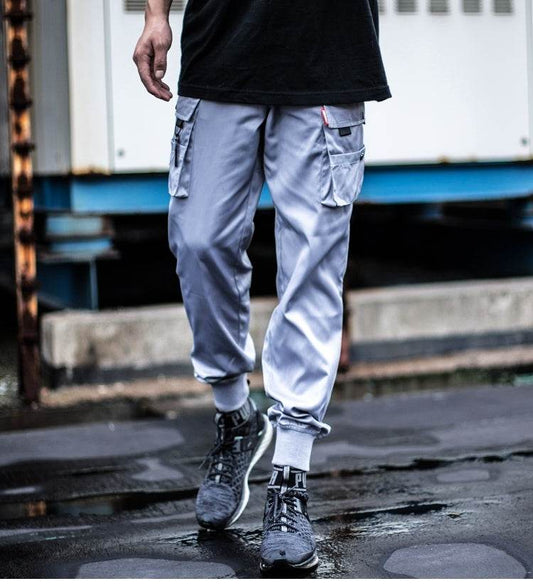 Multi-pocket cargo pants - Mubimart