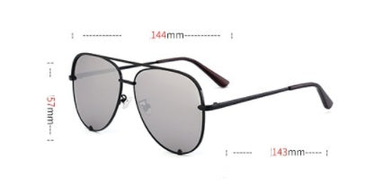 Personalisierte Avantgarde-Fliegerbrille