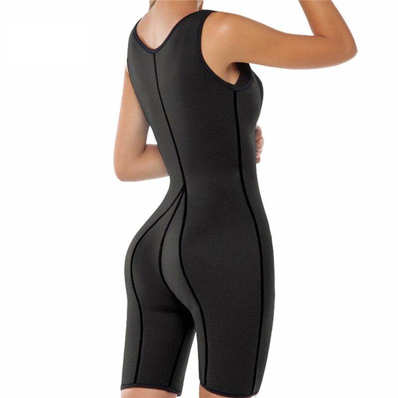 Hot Shapers Bodysuit Sauna Suit Waist Trainer Corsets Neoprene Body Shaper Redu Cincher Women Slimming Full shape Slim Shapewear - Mubimart