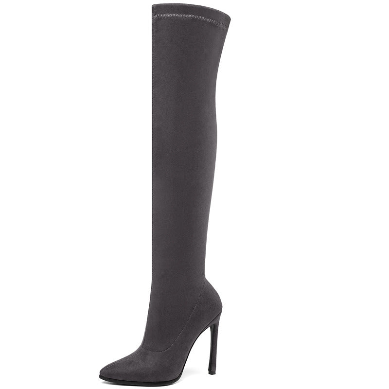 Stiletto high heel over the knee boots