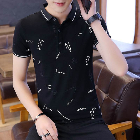 Men's thin polo shirt - Mubimart