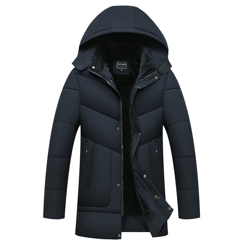 Men's plus down down padded jacket