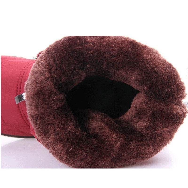 Winter boots ladies shoes thick women snow boots - Mubimart