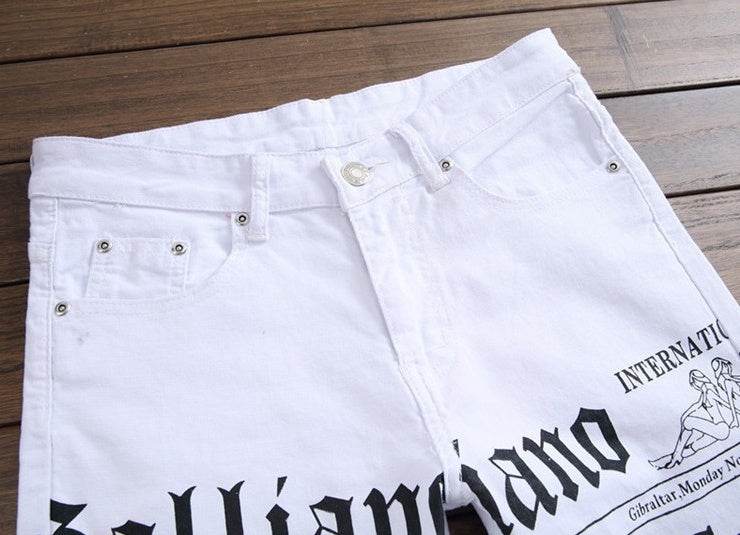 Newspaper jeans - Mubimart