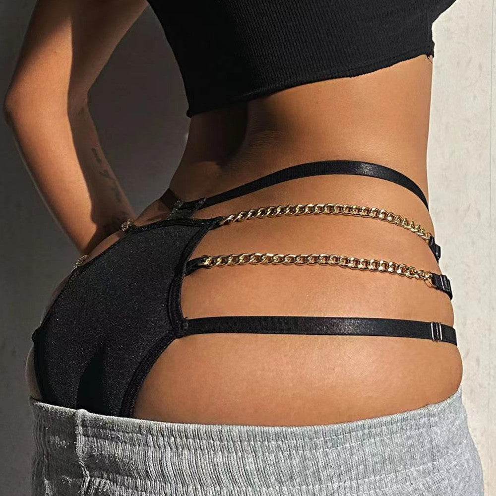 Waist Chain Extremely Seductive Thong - Mubimart