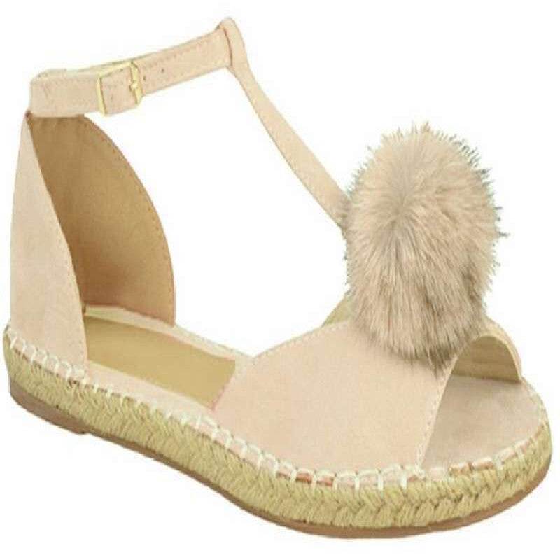 Hairball espadrilles flat sandals - Mubimart