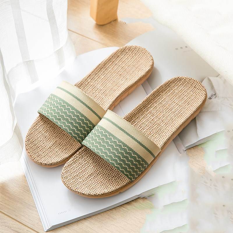 Slippers women summer home slippers couple slippers - Mubimart