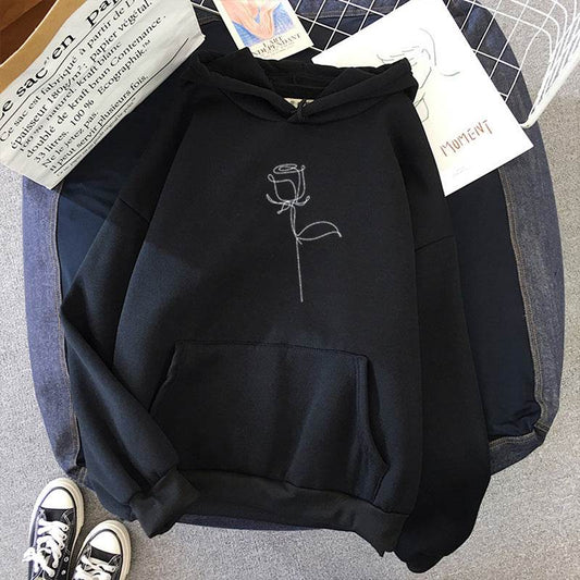 Rosane - Rozendruk Hoodies Sweatshirts voor Dames - Mubimart