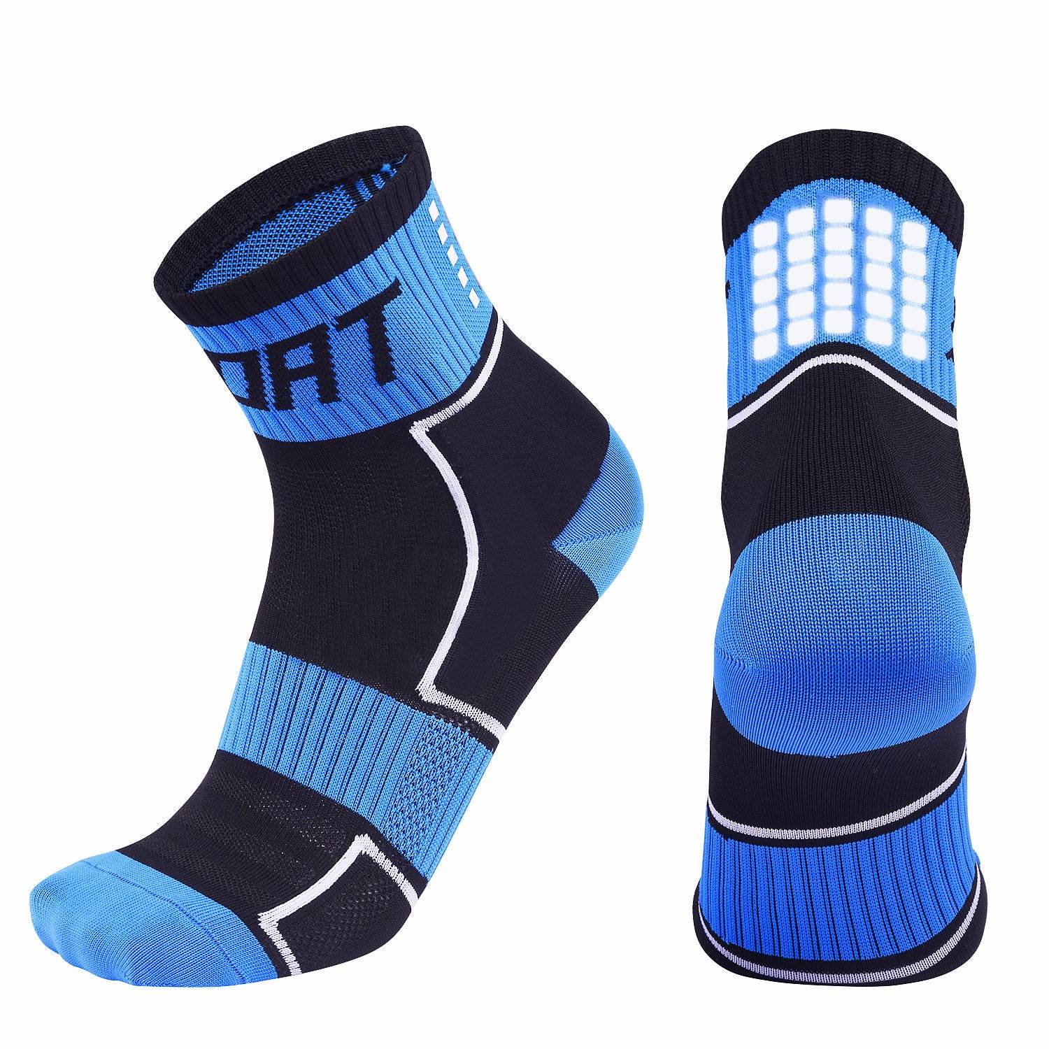 Reflective Cycling Socks, Breathable Bicycle Socks - Mubimart