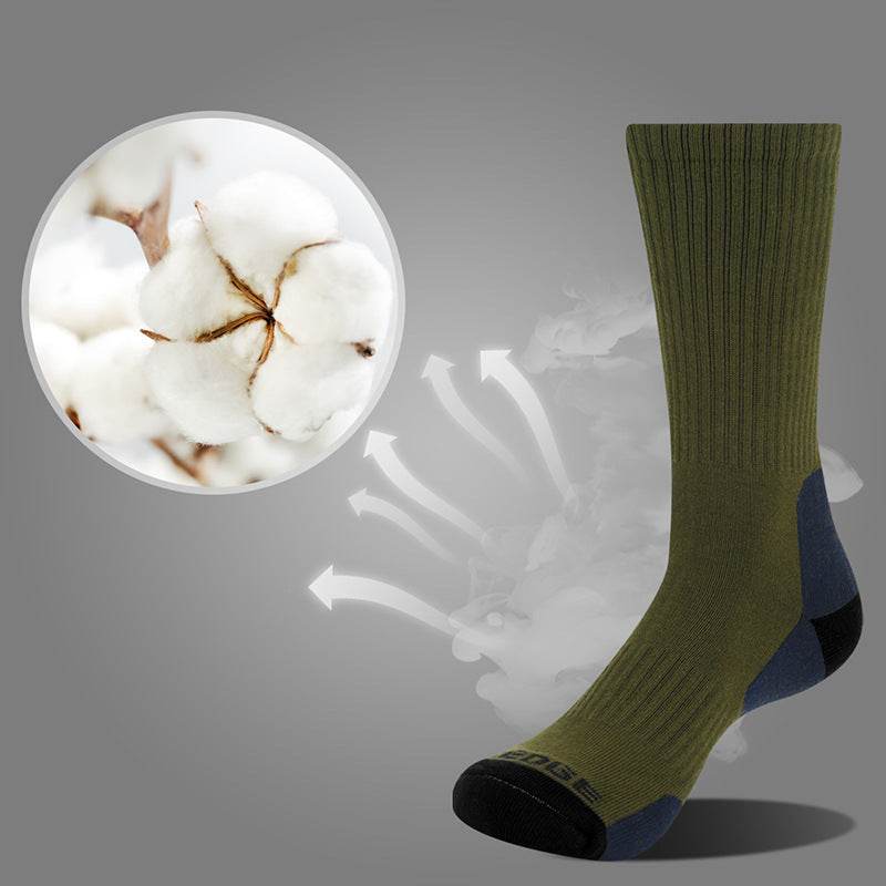 Medium tube casual socks basketball socks men - Mubimart