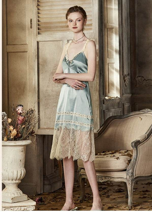 Bud silk nightgown - Mubimart