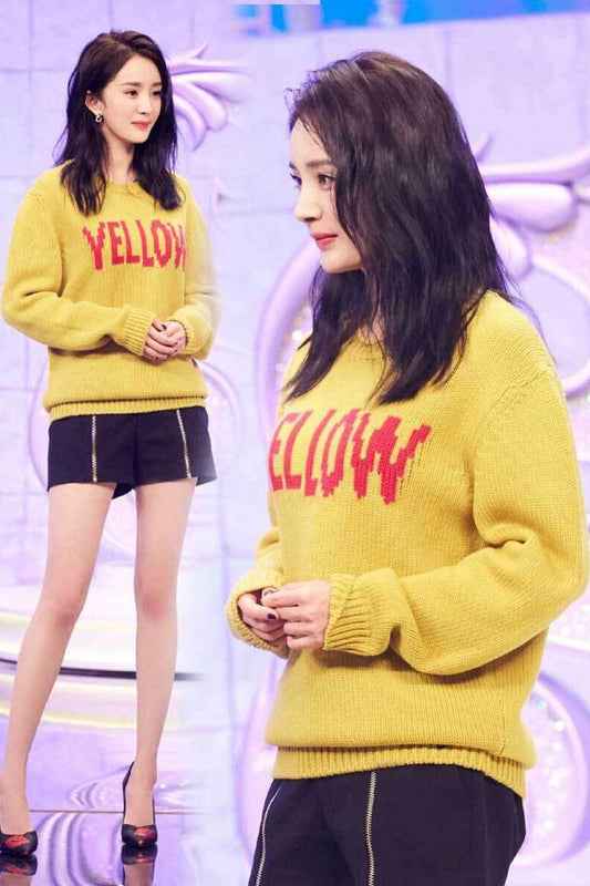 Jacquard pullover sweater - Mubimart