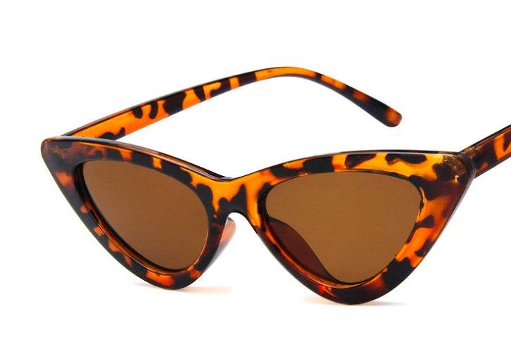 Trendy Triangle Cat Eye Sunglasses European And American Street Couple Style - Mubimart
